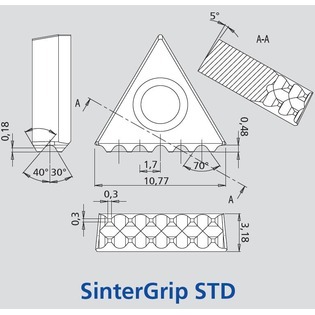 Insert sintergrip